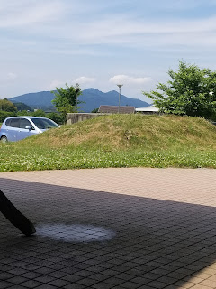 稜線に癒される